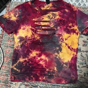 Tie-dye Windsor shirt